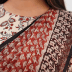 Kamali Kota Saree - Red - Image 2