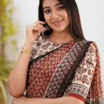 Kamali Kota Saree - Red - Image 3