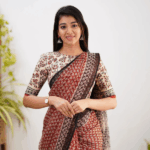 Kamali Kota Saree - Red - Image 4