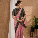 Kamali Kota Saree - Grey - Image 4